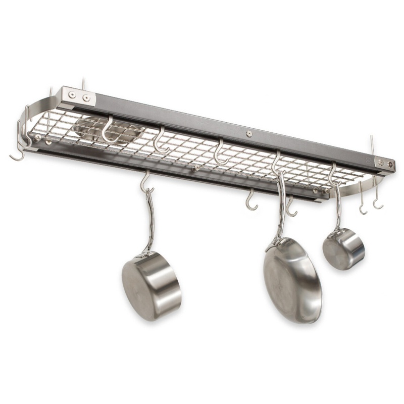Ceiling Oval Hanging Pot Rack