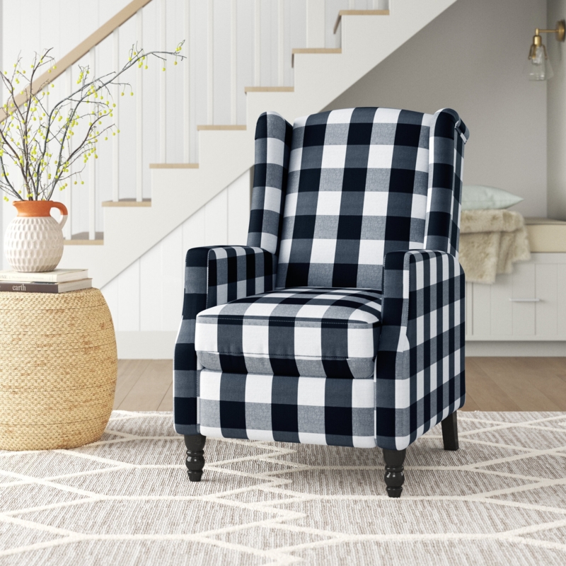 Upholstered Stylish Recliner Chair