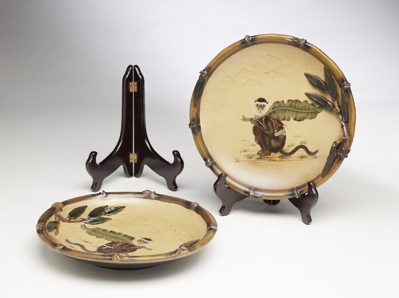 Ceramic Decorative Plate - Set of 2