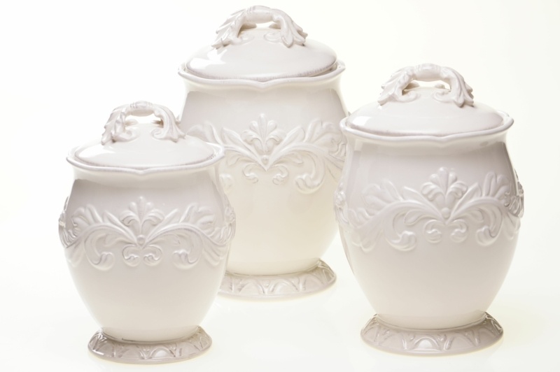 Certified International Firenze 3 Piece Storage Jar Set