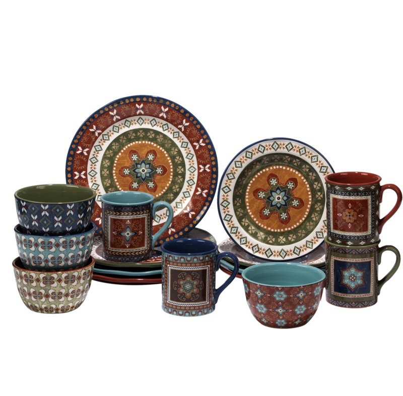 Certified International Monterrey 16 Piece Dinnerware Set