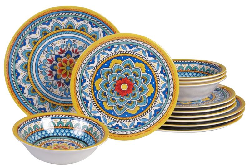 Certified International Portofino 12 Pc Dinnerware Set