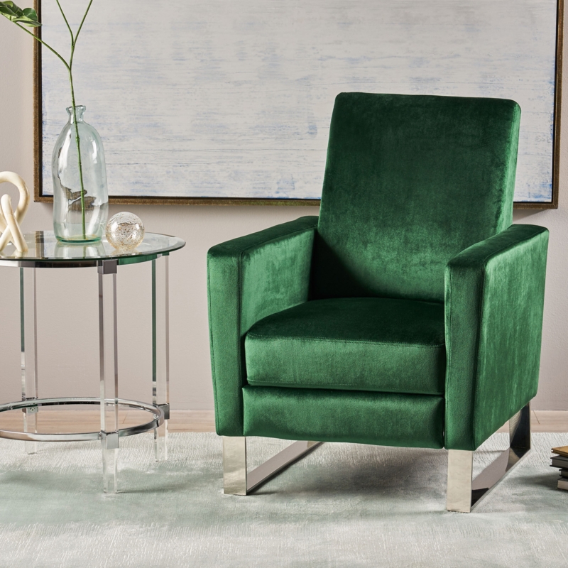 Upholstered Stylish Recliner Chair