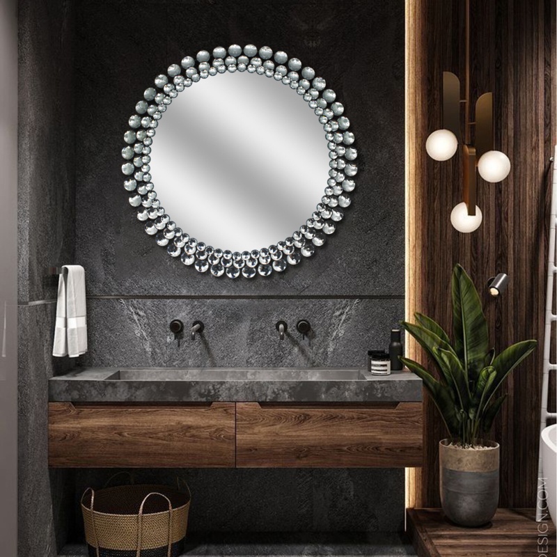 Chantal Metal Wall Mirror