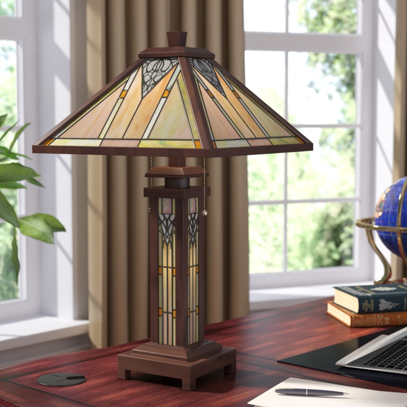 Art Nouveau Inspired Table Lamp