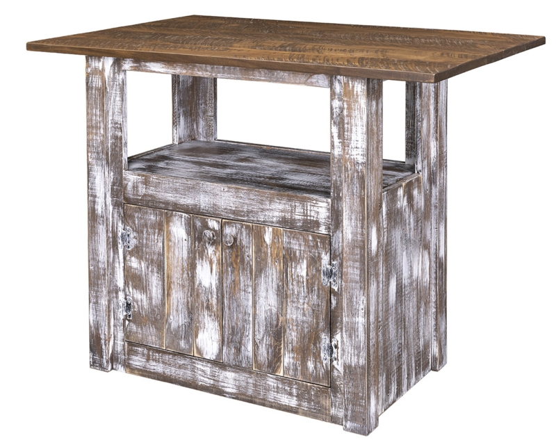 Rustic Reclaimed Pallet Shelving Unit