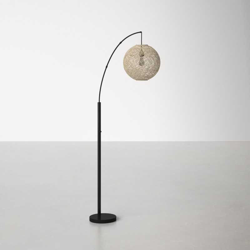 Chatteris 76.5" Arched Floor Lamp