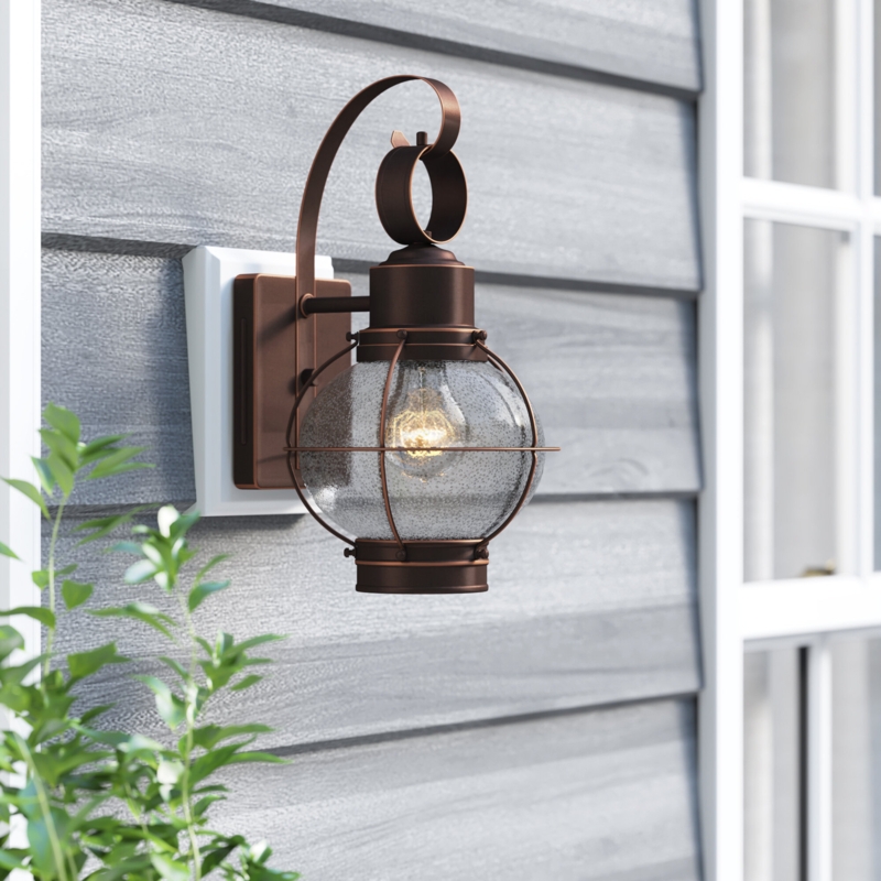 Charming Nautical Wall Lantern