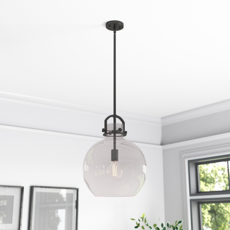 1-Light Modern Industrial Pendant