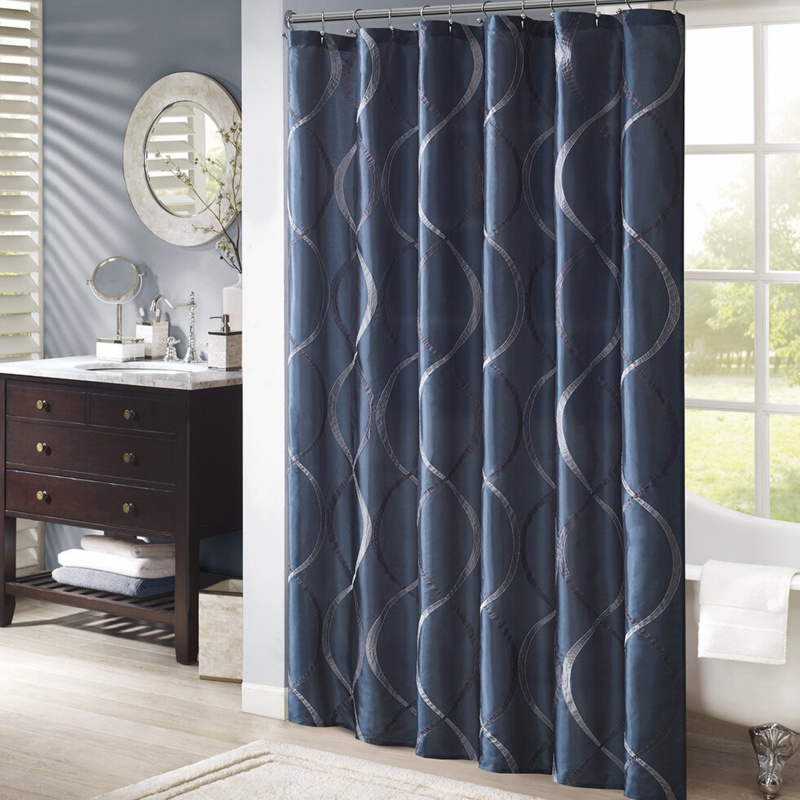 Chetna Geometric Single Shower Curtain
