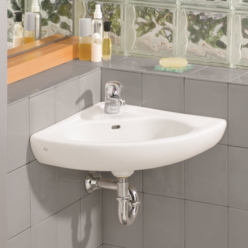Cheviot Products 15.875'' White Vitreous China Specialty Wall Mount Bathroom Sink with Overflow
