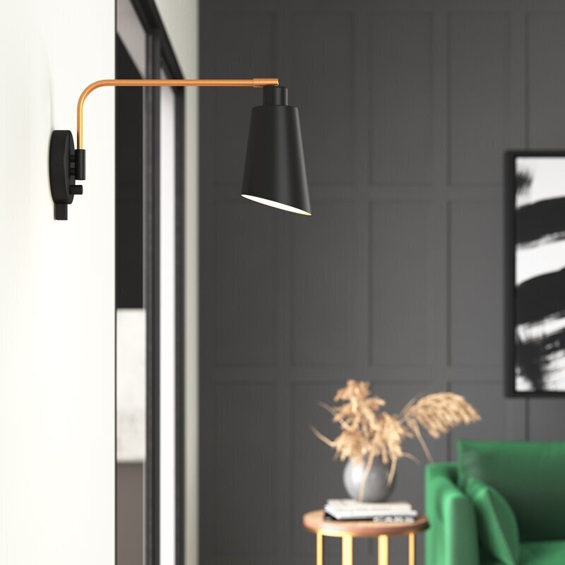Chic Mid Century Modern Mixed Color Wall Fixture
