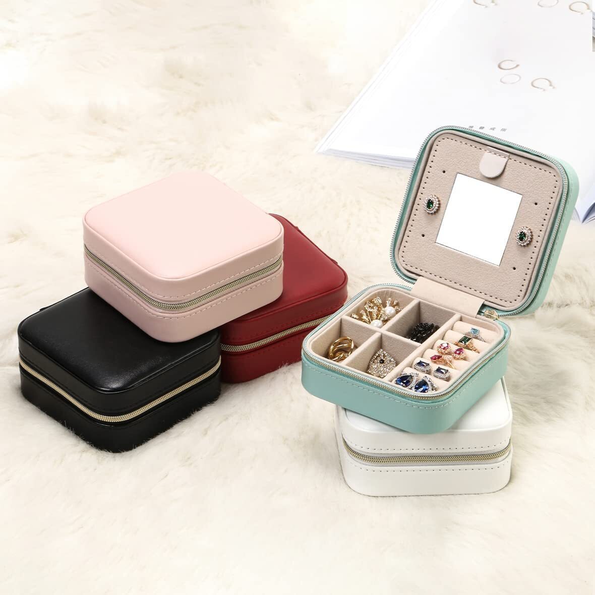 Chic Travel Earring Organizer