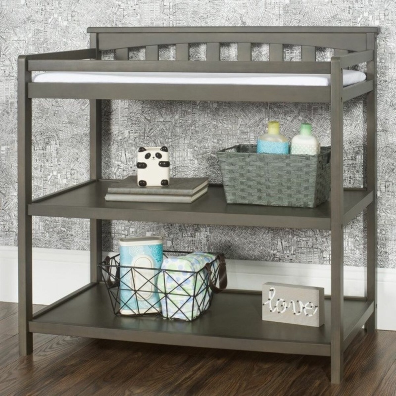 Child Craft Flat Top Changing Table with Changing Pad