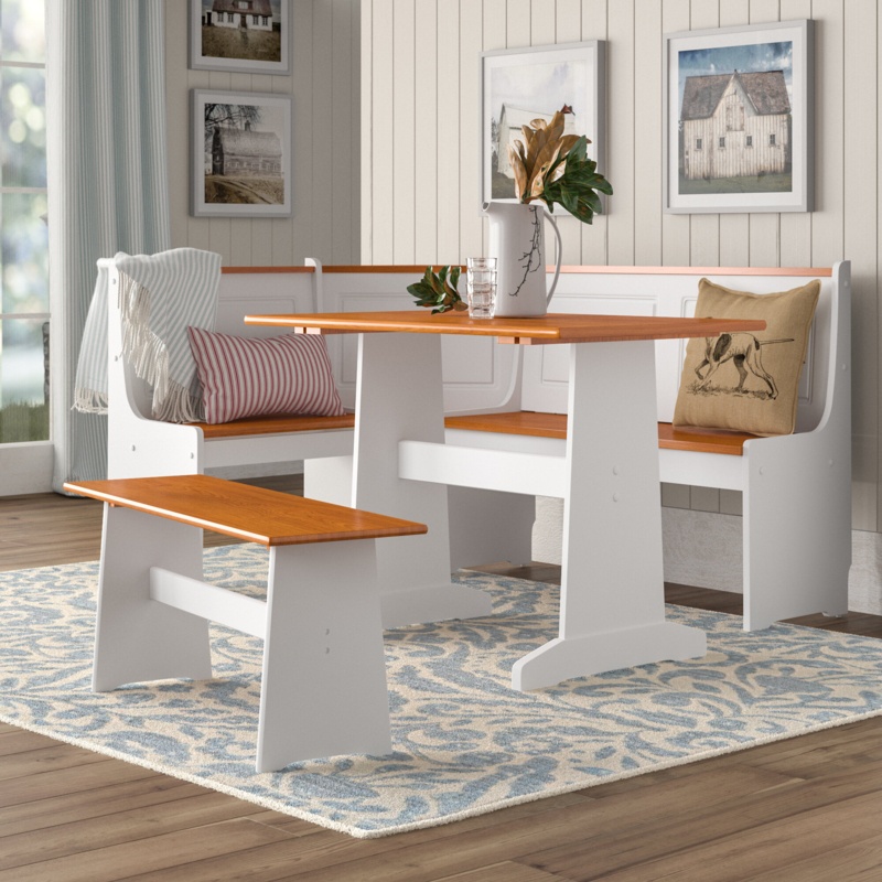 Choya 6 - Person Breakfast Nook Dining Set