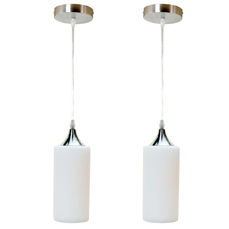 Chrysanthos 2 - Light Cylinder Pendant with No Secondary Or Accent Material Accents