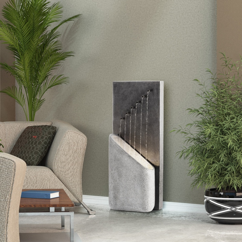 Cialan Infinity Calming Floor Fountain