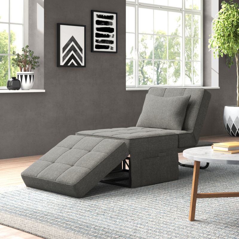 Cimino 29.5'' Upholstered Sleeper Sofa