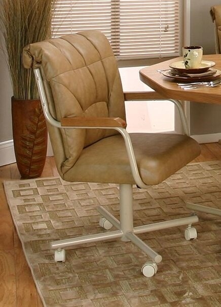 Cindy Arm Chair in Almond