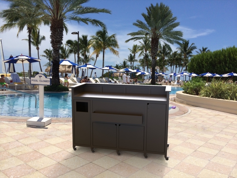 Stylish Outdoor Portable Bar