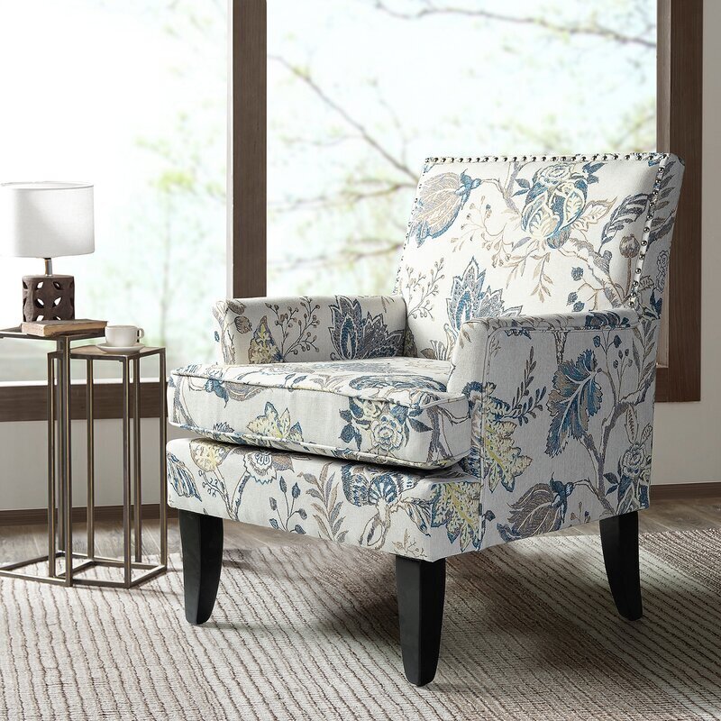 Classic high seat armchair for elderly