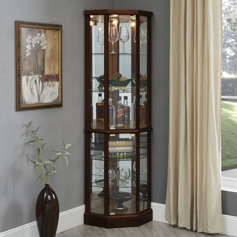 Classic Mission Curio Cabinet