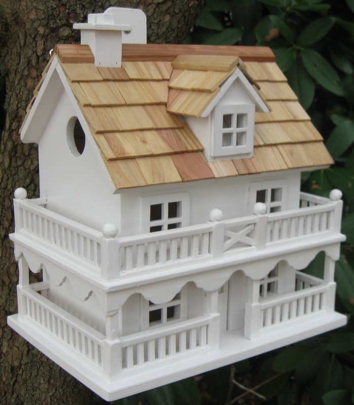 Classic Novelty Series Cottage - Red 10.5 in x 7.5 in x 11 inBirdhouse