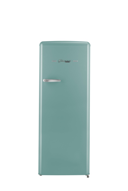 Classic Retro 21.6" Manual Defrost 7.6 cu. ft. Energy Star Single Door Refrigerator with Freezer
