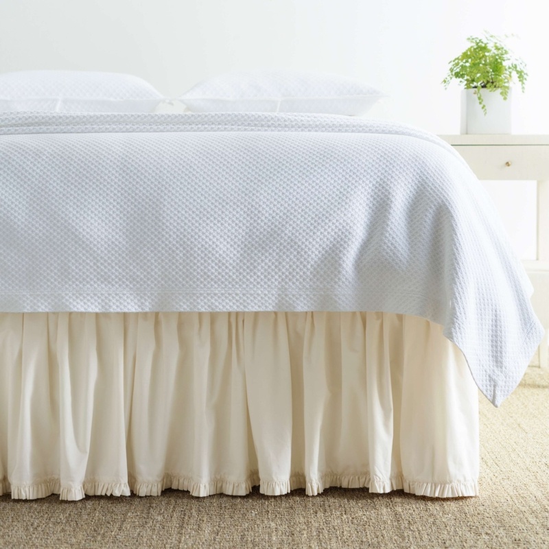 Classic Ruffle Cotton 18" Bed Skirt