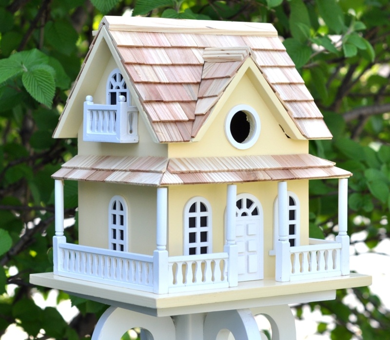 Classic Series Cape May Cottage 10.5 in x 10.5 in x 11 in Birdhouse