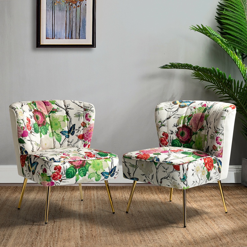 Claudie 26" Wide Tufted Barrel Chair