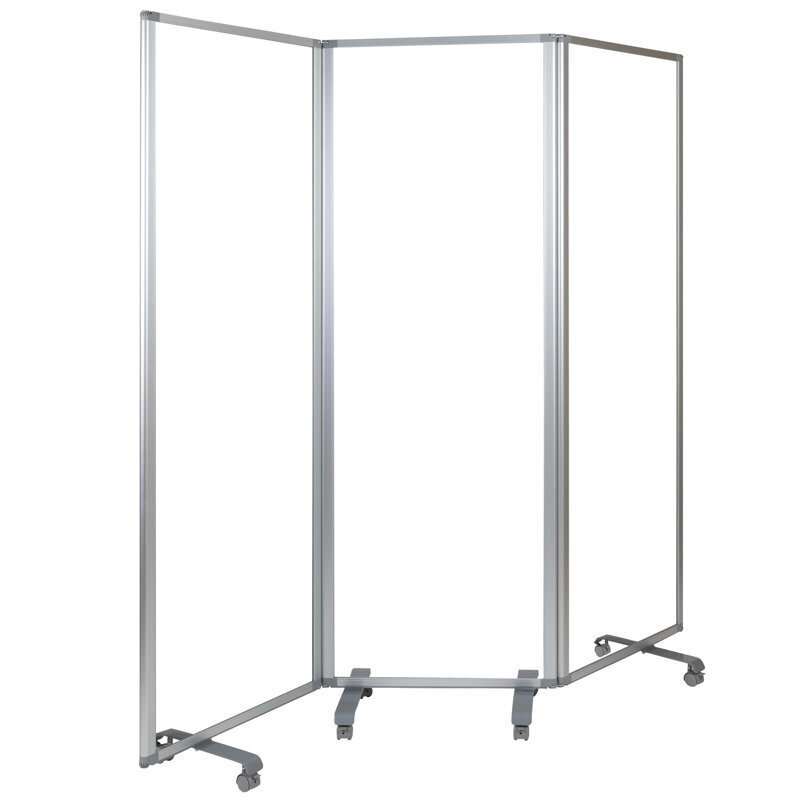 Clear Acrylic Room Divider