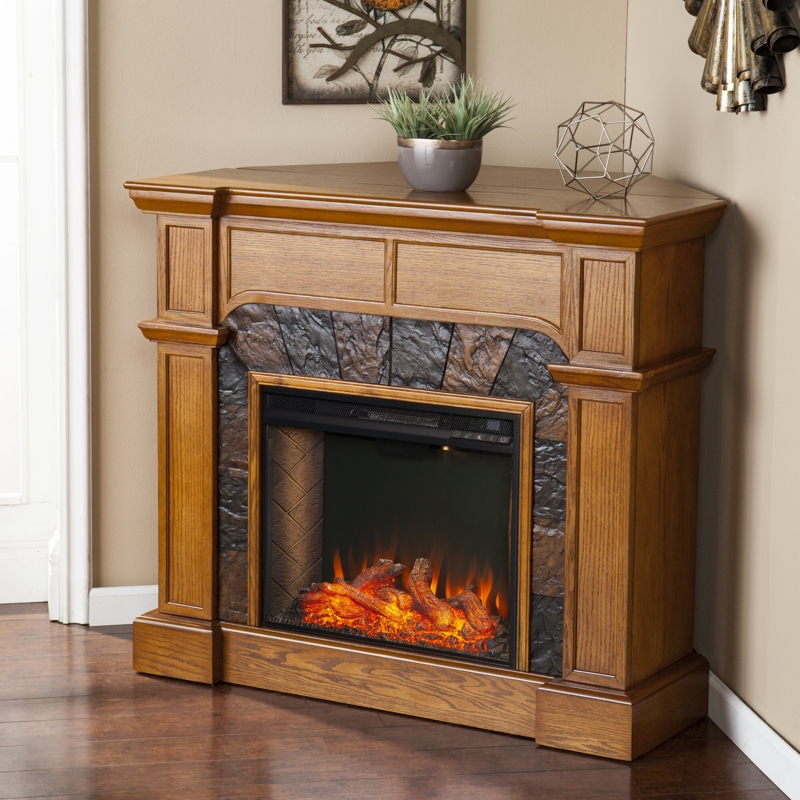 Convertible Smart Fireplace with Alexa Technology