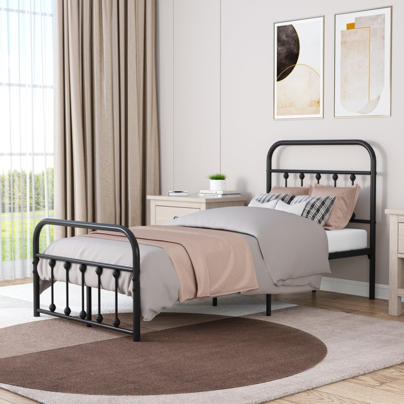 Cliffrose Metal Bed