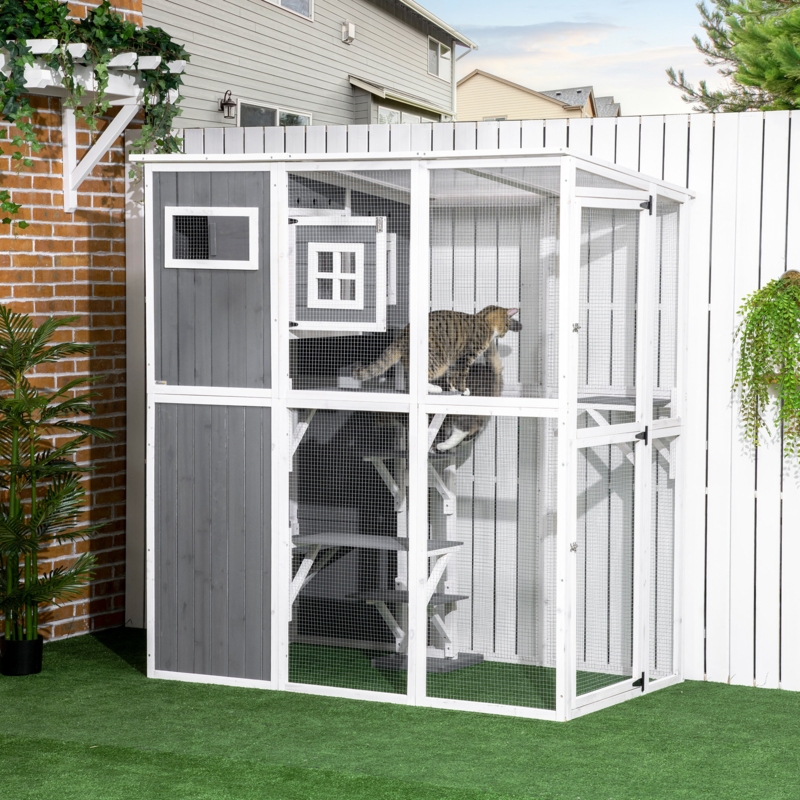 Outdoor Cat Playpen with Shelter