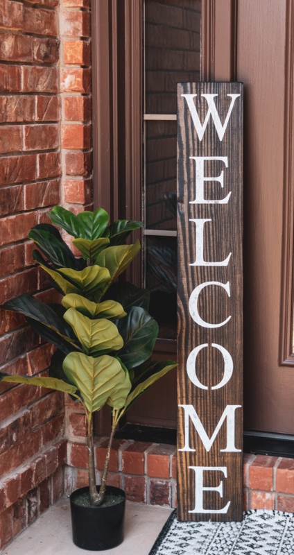 Coalinga Rustic Welcome Sign
