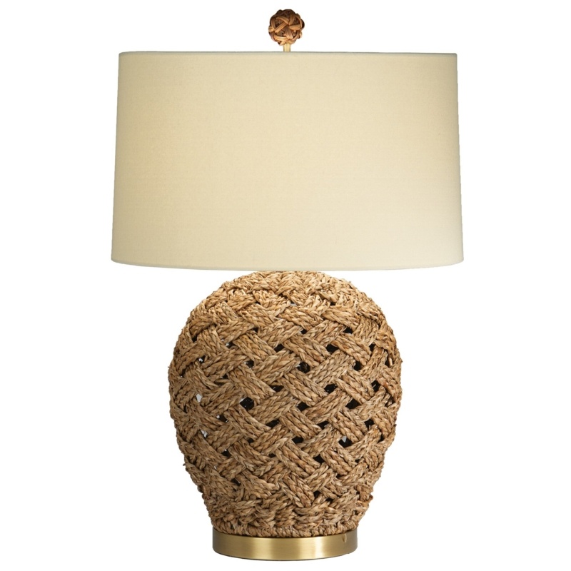 Coco Natural Seagrass Table Lamp