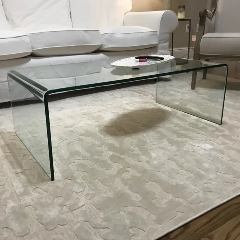 Sleek Glass Coffee Table