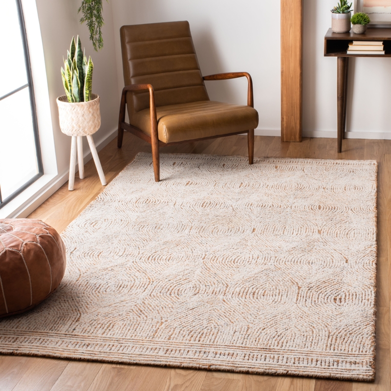 Geometric Soft Accent Rug
