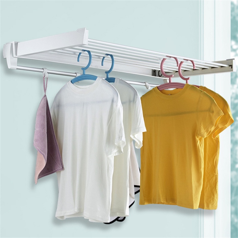 Wall-Mounted Laundry Drying Rack