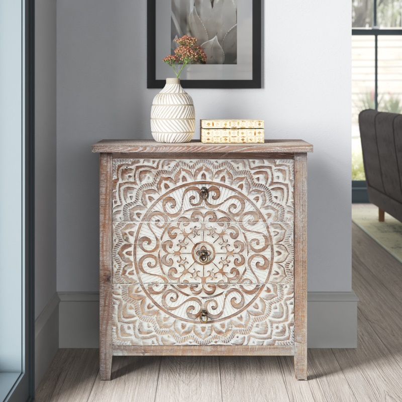 Colm 30.5'' Tall 3 - Drawer Accent Chest