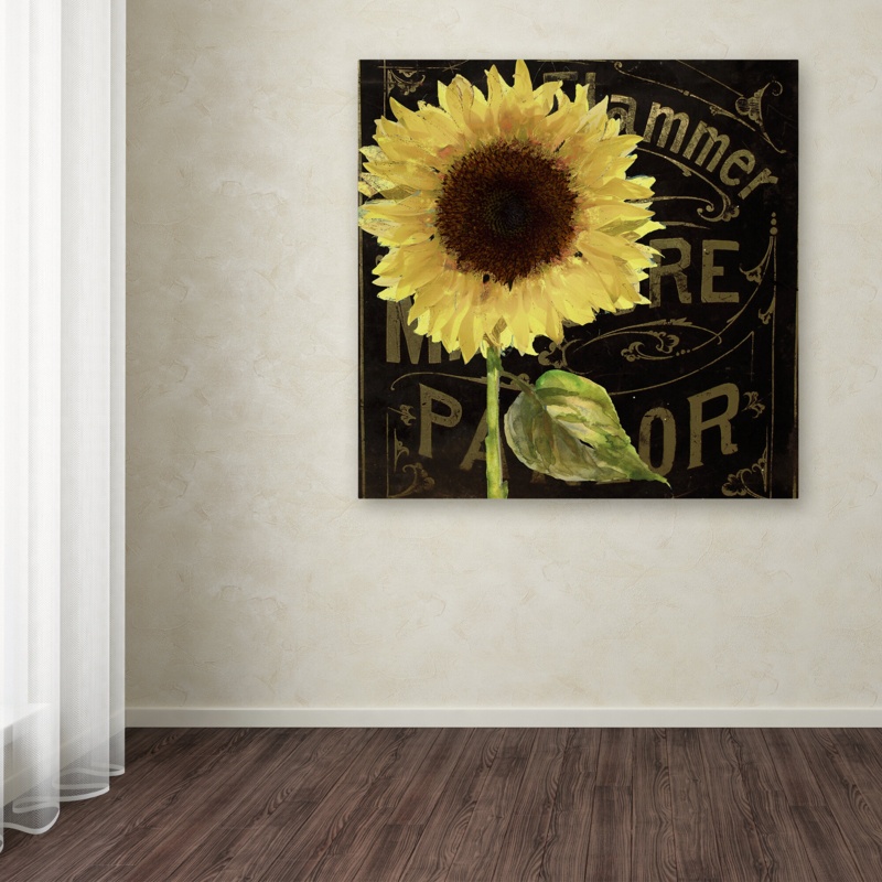 Color Bakery Sunflower Salon I by Color Bakery - Graphic Art on Canvas