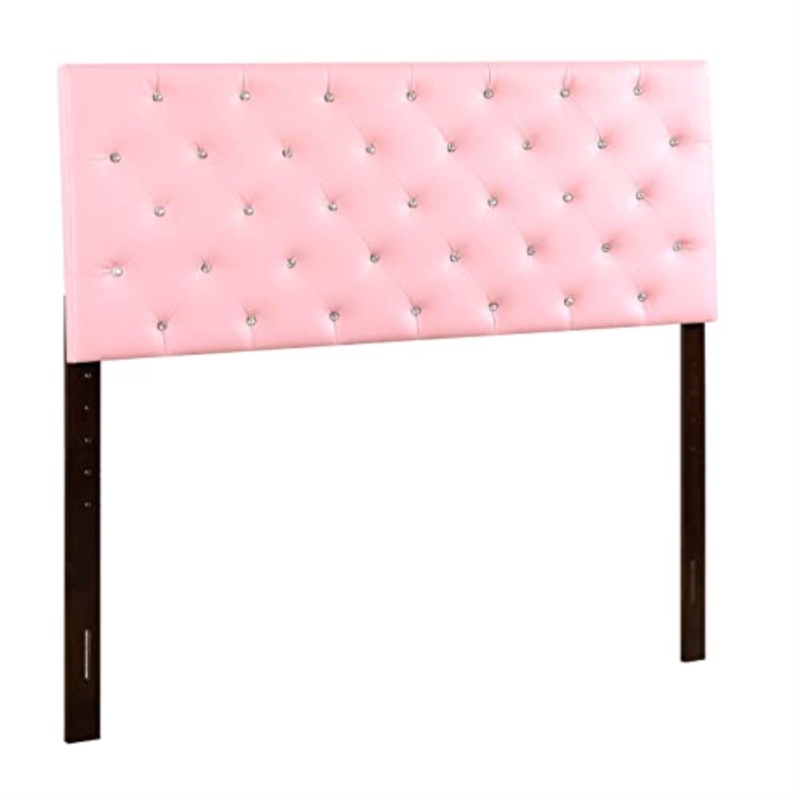 Transitional Upholstered Panel Headboard