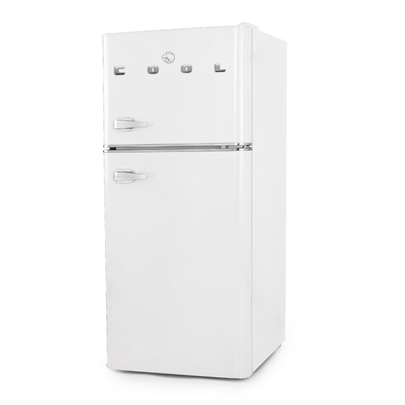 Commercial Cool Retro 4.5 Cubic Feet cu. ft. Freestanding Mini Fridge with Freezer