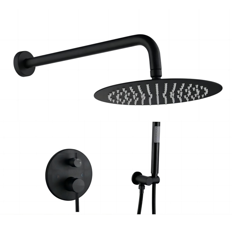Complete Shower System With Rough-In Valve