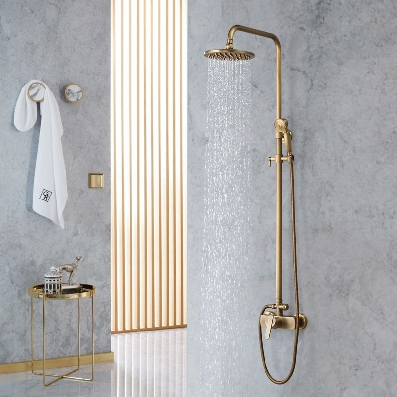 Completed Shower System