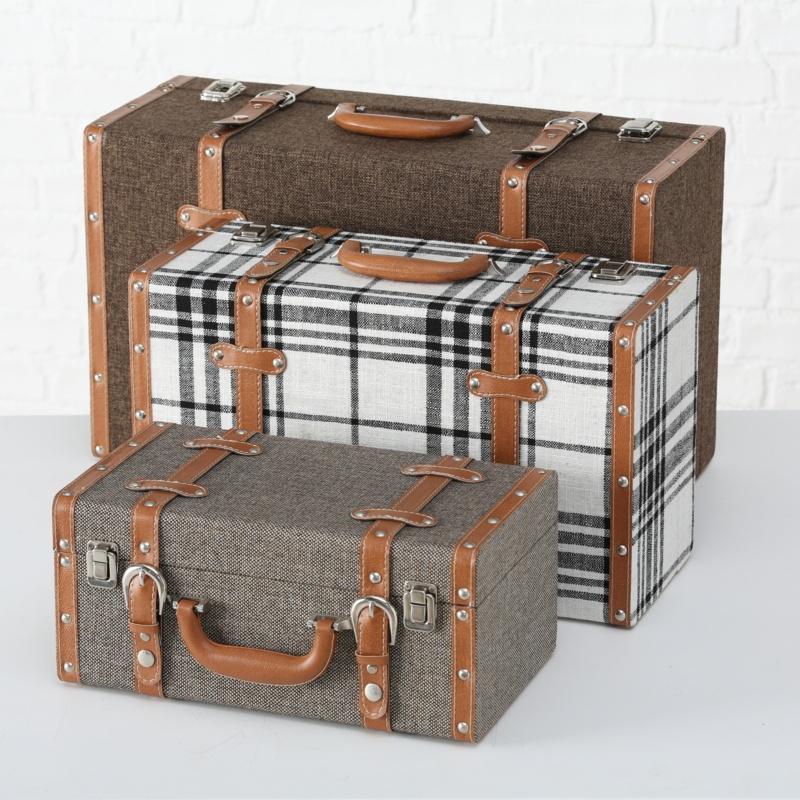 Conn 3 Piece Vintage Trunk Set