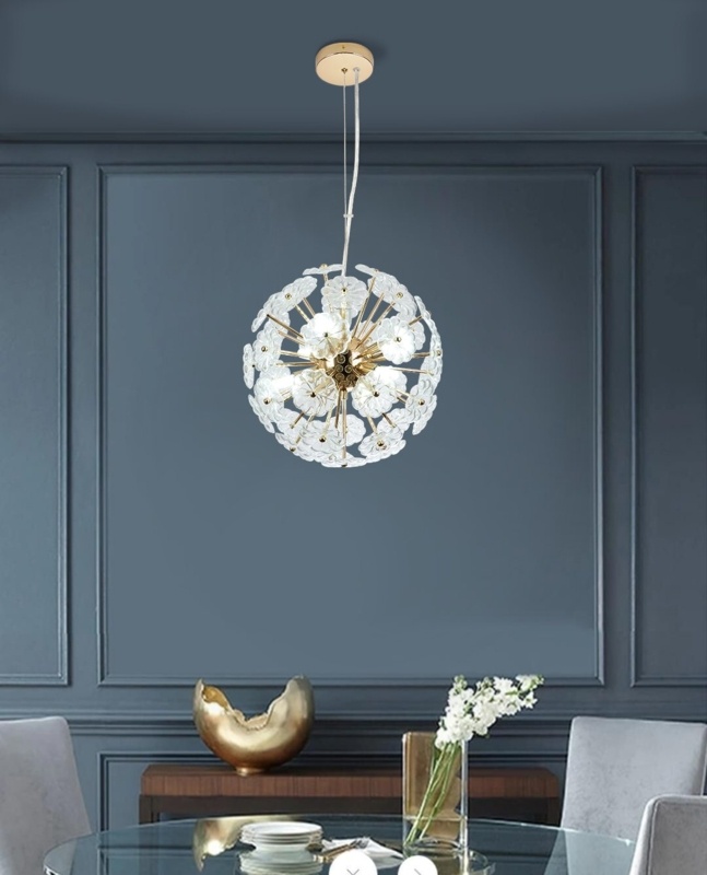 Constanze 6 - Light Unique / Statement Globe Pendant