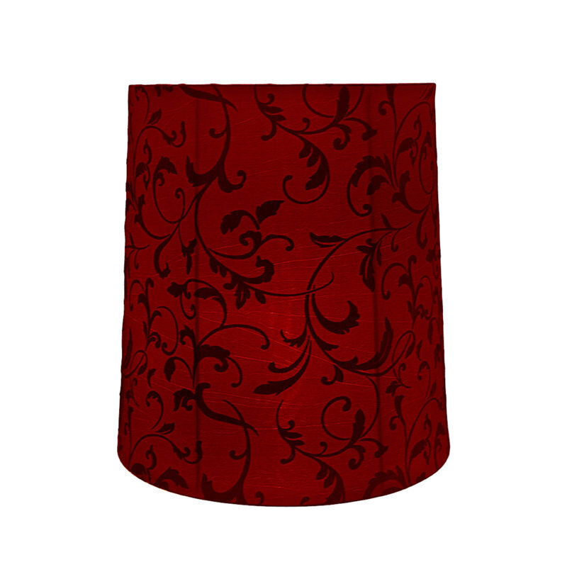 Contemporary Burgandy Lamp Shade