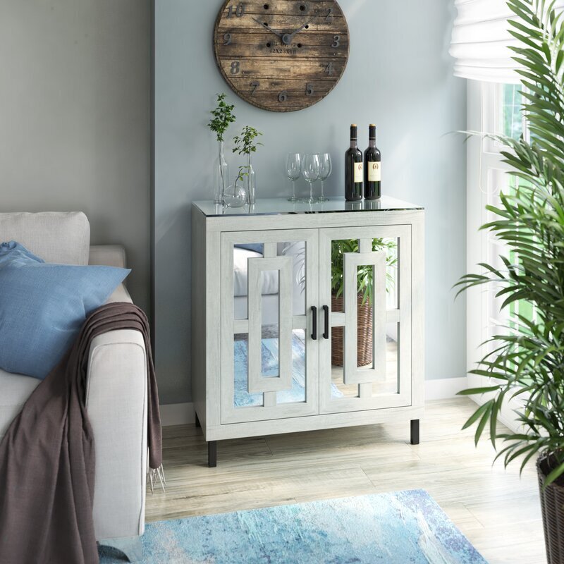 Contemporary Hidden Bar Cabinet For Home